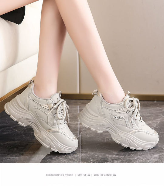 Damen Chunky Sneakers mit komfortabler Dämpfung und robustem Design EB