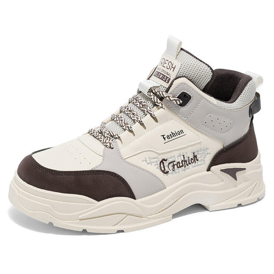 Damen Sportliche High-Top Sneakers mit modernem Design und dämpfender Sohle EB