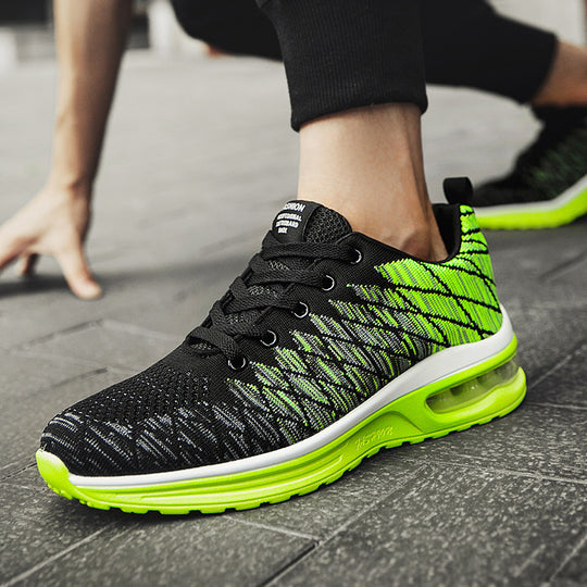 Damen Hochleistungs-Laufschuhe mit stoßdämpfendem Air-System und atmungsaktiver Oberflächenstruktur EB