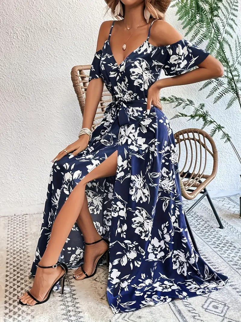 EB | Unregelmäßiges Kleid mit Hosenträgern