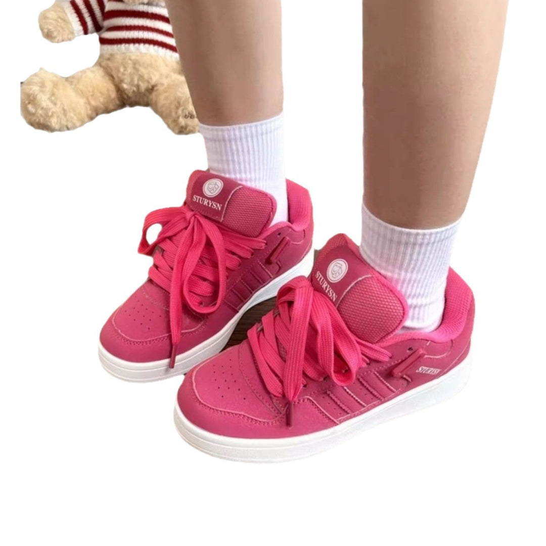 Damen Sportliche Sneakers mit rutschfester Sohle und atmungsaktivem Obermaterial EB