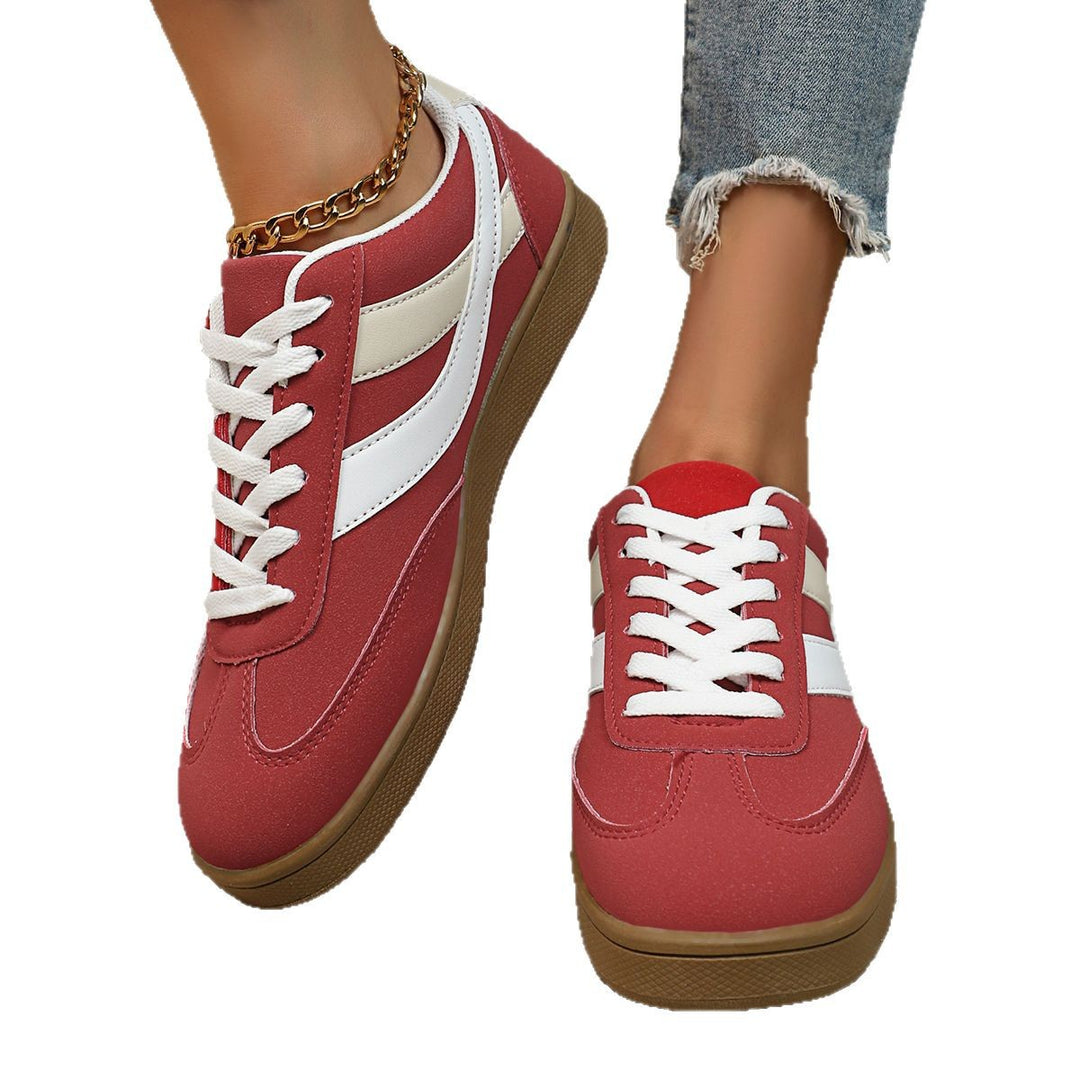 Damen Sportliche Sneakers mit atmungsaktivem Textil-Obermaterial und rutschfester Sohle EB