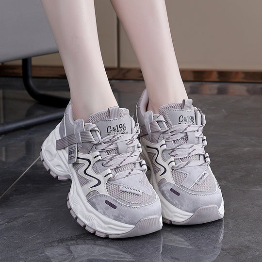 Damen Sportliche Sneakers mit modischem Design und stabiler Dämpfung EB