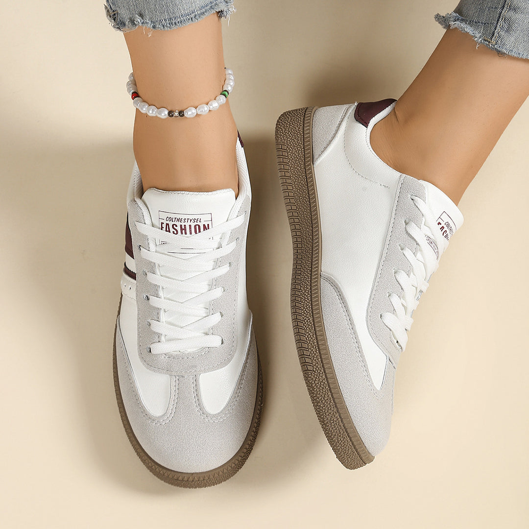 Damen Freizeit-Sneaker mit rutschfestem Fußbett und atmungsaktivem Obermaterial EB