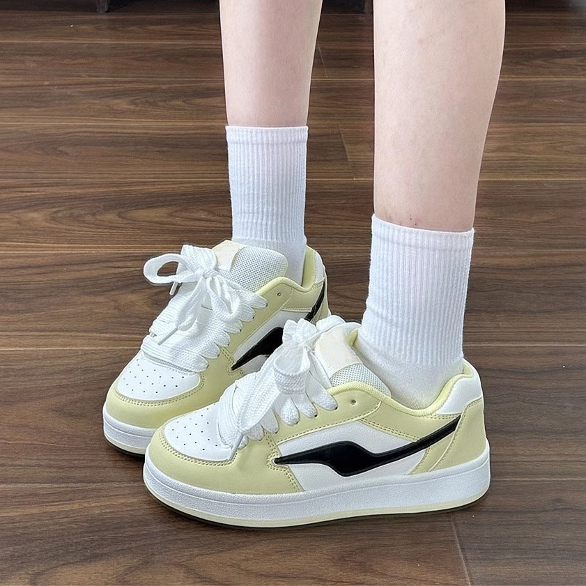 Damen Bequeme Sneaker mit luftiger Sohle EB