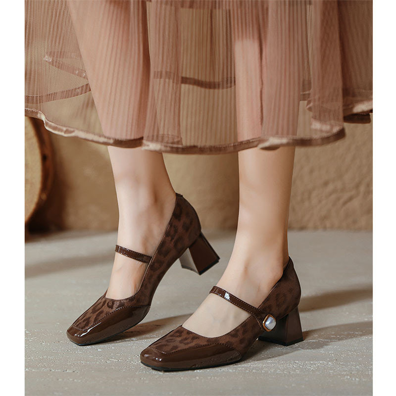 Damen elegante Ballerinas mit besonderem Riemen und dekorativem Detail EB