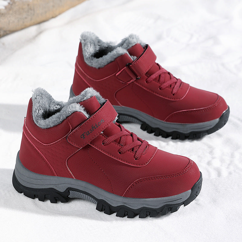 Damen Winterstiefel mit rutschfester Sohle und wärmendem Futter EB