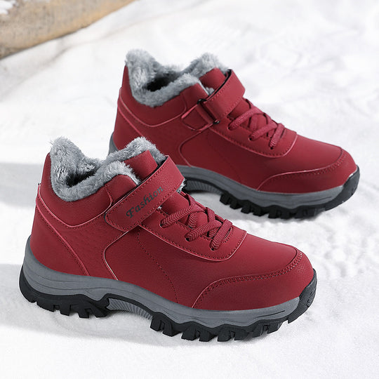 Damen Winterstiefel mit rutschfester Sohle und wärmendem Futter EB