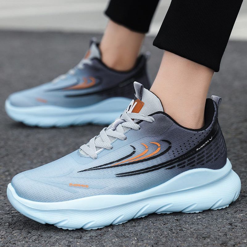 Damen Sportliche Laufschuhe mit dämpfender Sohle und atmungsaktivem Obermaterial EB