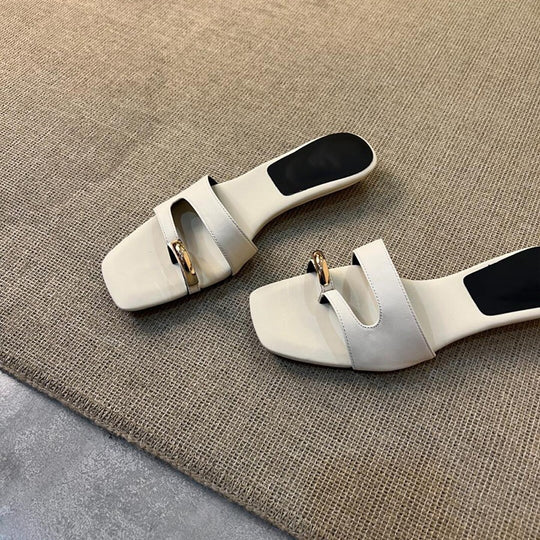 Damen Elegante und komfortable Clogs mit modischem Riemchen EB