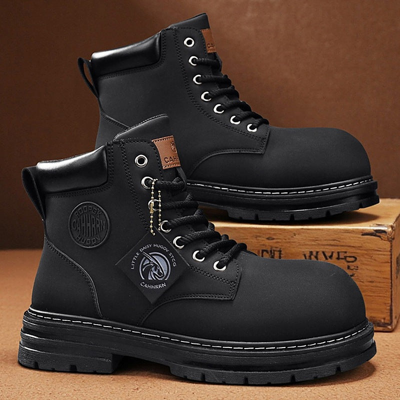 Damen Robuste Arbeitsboots mit verstärktem Knöchel und rutschfester Sohle EB