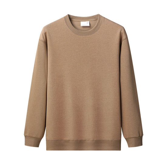 Damen lässiger Sweatshirt mit Rundhalsausschnitt EB