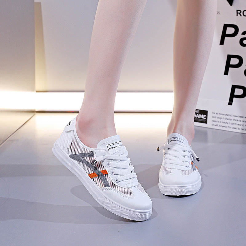 Damen modische Freizeitsneaker mit rutschfester Sohle und atmungsaktivem Obermaterial EB