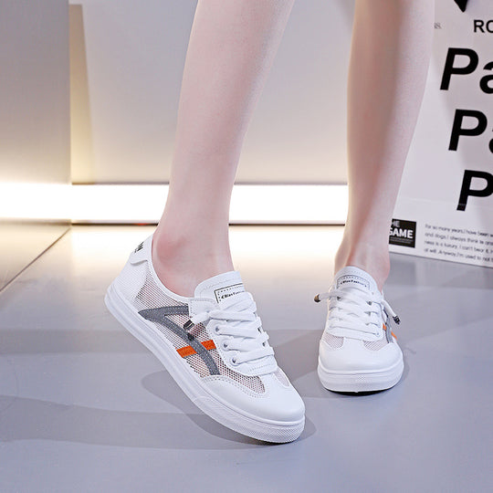Damen modische Freizeitsneaker mit rutschfester Sohle und atmungsaktivem Obermaterial EB