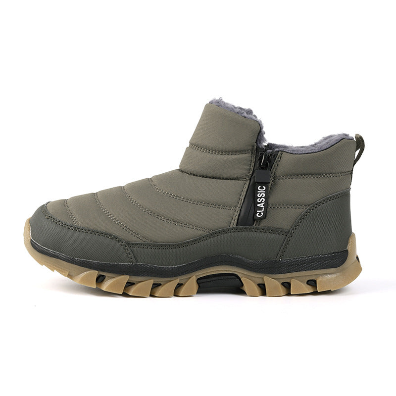 Damen Winterstiefel mit kuscheligem Futter und rutschfester Profilsohle EB