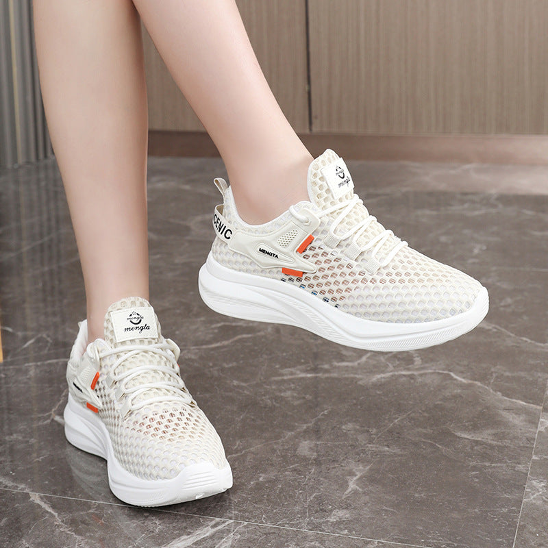 Damen atmungsaktive Freizeitsneaker mit rutschfester Laufsohle und innovativer Dämpfung EB