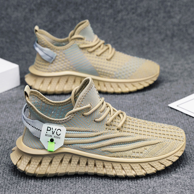 Damen Sportliche Leichtgewicht Sneakers mit atmungsaktivem Obermaterial und rutschfester Sohle EB