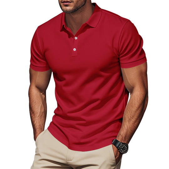 Herren Poloshirt aus atmungsaktivem und feuchtigkeitsregulierendem Material R&B