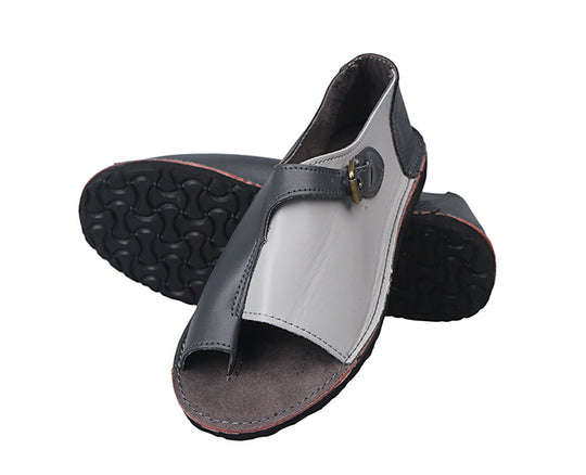 Damen Freizeitsandalen mit verstellbarem Riemen und anatomischem Fußbett EB