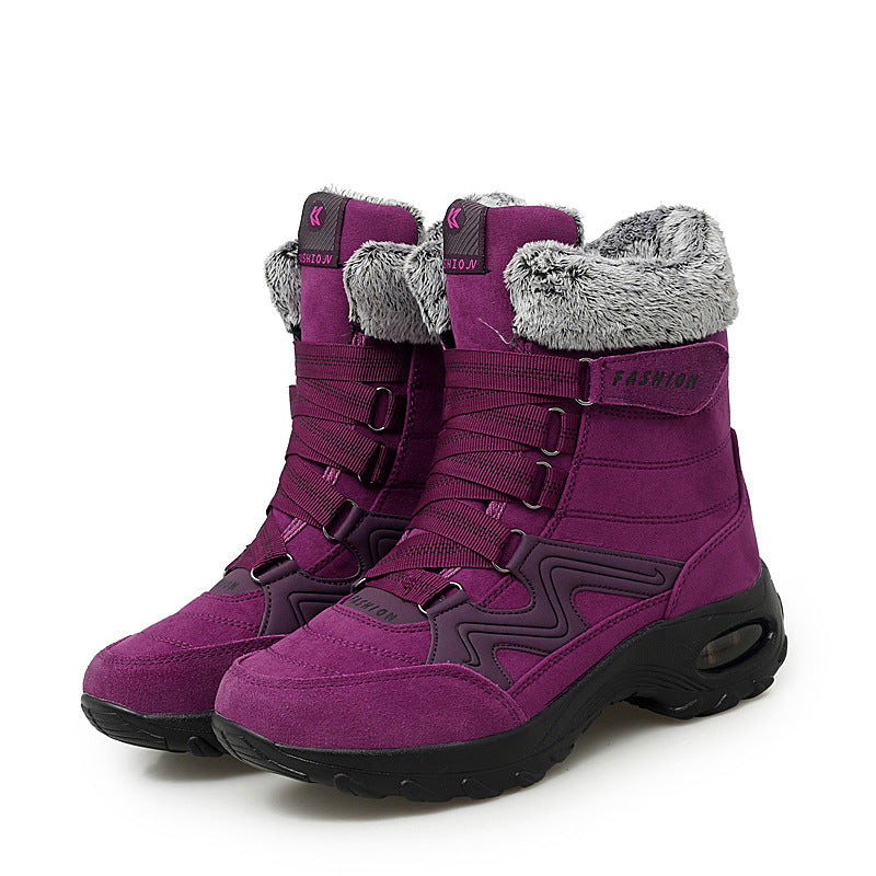 Damen Winterstiefel mit kuscheligem Innenfutter und rutschfester Sohle EB