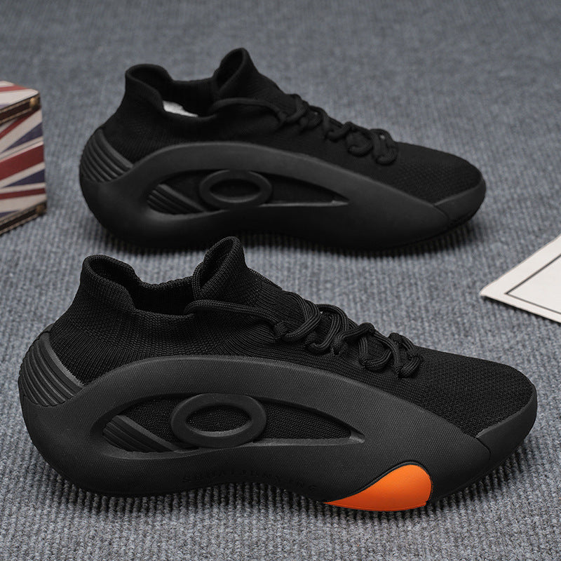Damen Sportliche High-Performance Sneakers mit elastischem Schaft EB