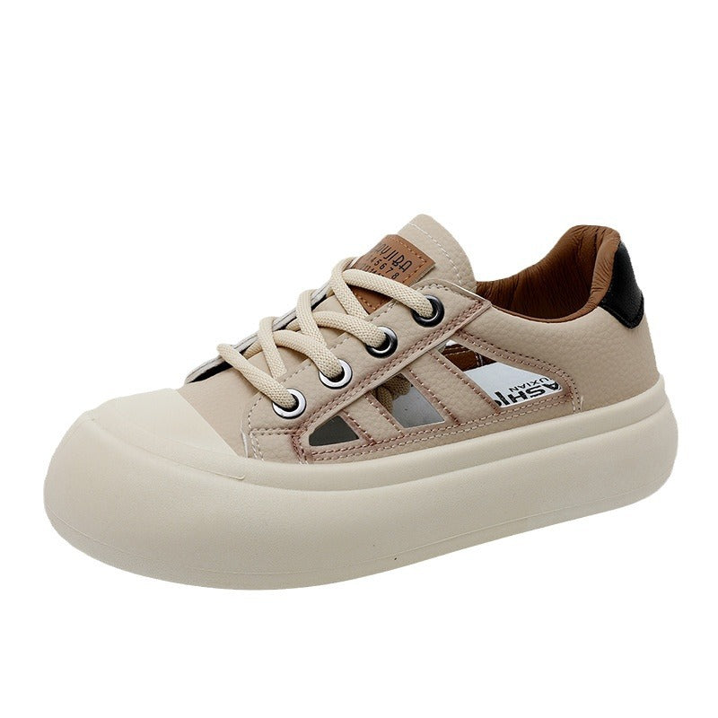 Damen modische Sneaker mit atmungsaktivem Obermaterial und weicher Dämpfung EB
