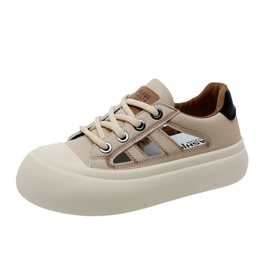 Damen modische Sneaker mit atmungsaktivem Obermaterial und weicher Dämpfung EB