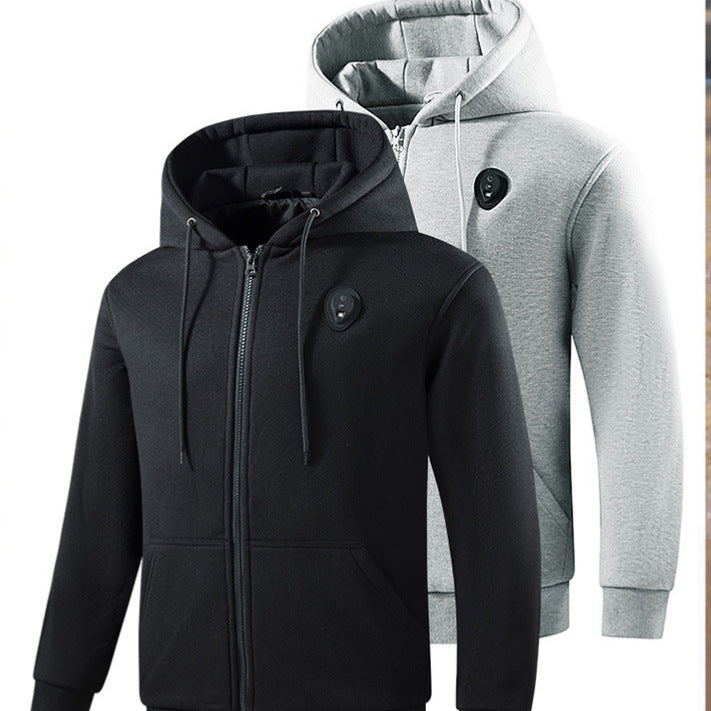 Damen beheizbare Kapuzenjacke R&B