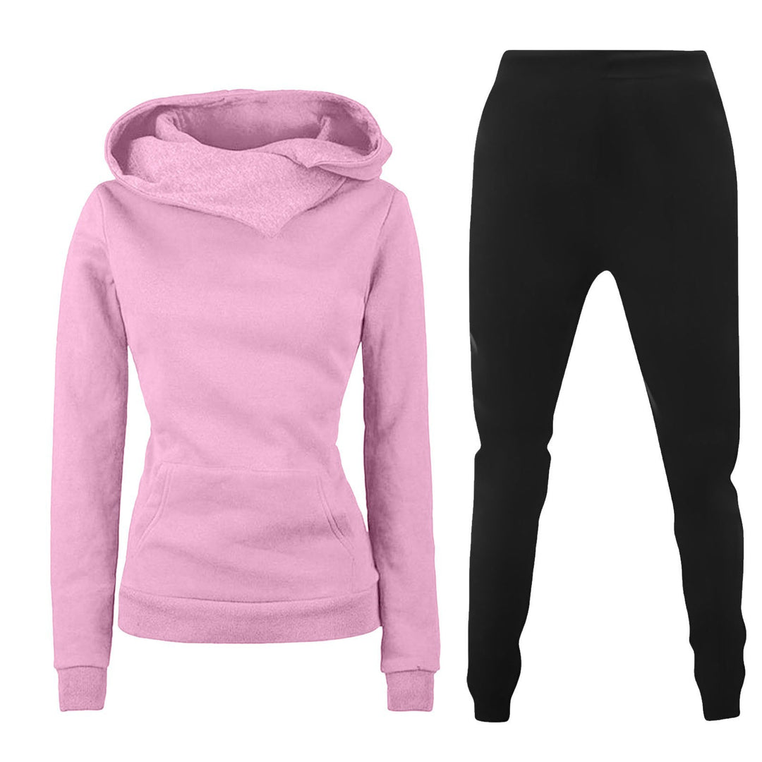 Damen Kapuzenpullover und Sporthose Kombination EB