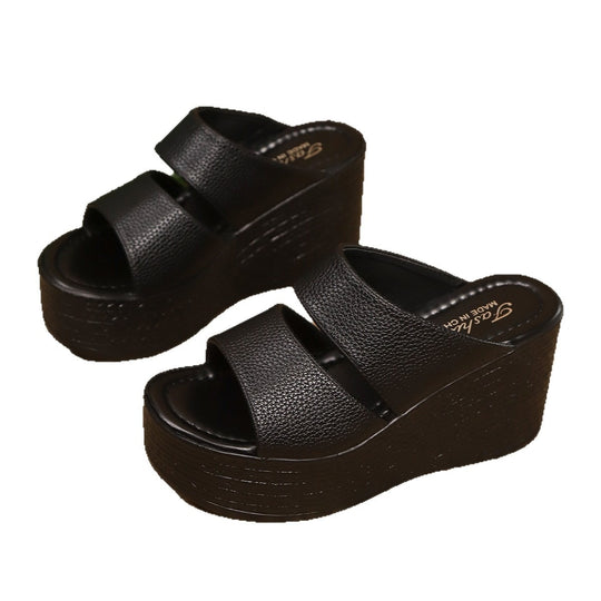 Damen Wedge-Sandalen mit geflochtenem Riemendesign EB