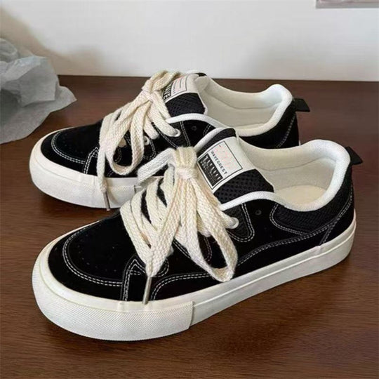Damen Retro-Lifestyle-Sneaker mit atmungsaktivem Obermaterial und dämpfender Sohle EB