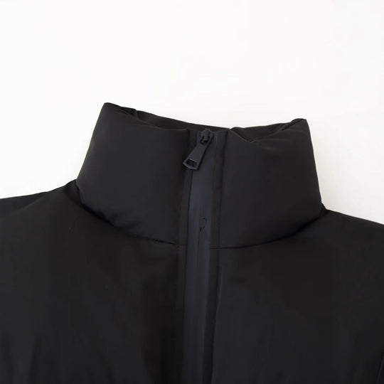 Damen Steppjacke mit hohem Kragen und elastischen Abschlüssen EB