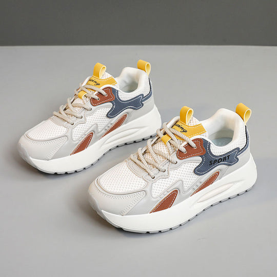 Damen Sportliche Sneakers mit ergonomischem Dämpfungssystem und atmungsaktiver Obermaterialstruktur EB