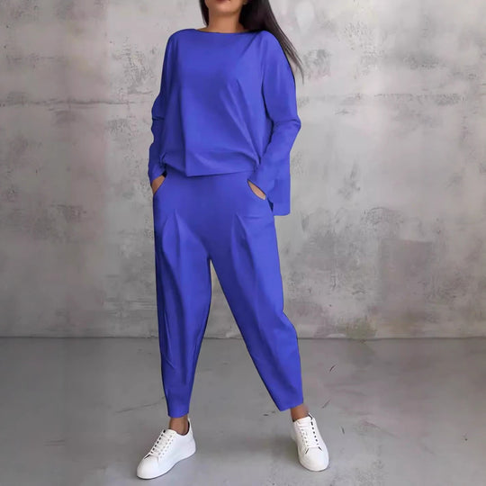Damen Stilvolles und bequemes Lounge-Set mit weitem Schnitt EB