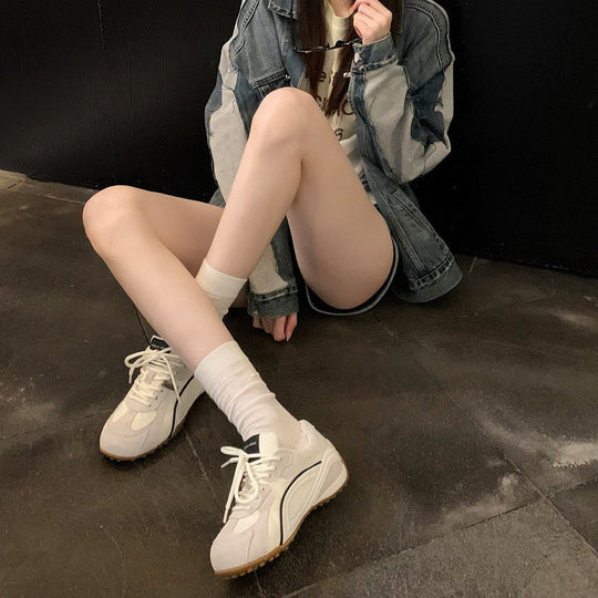 Damen Sportliche Sneaker mit atmungsaktivem Obermaterial und dämpfender Sohle EB