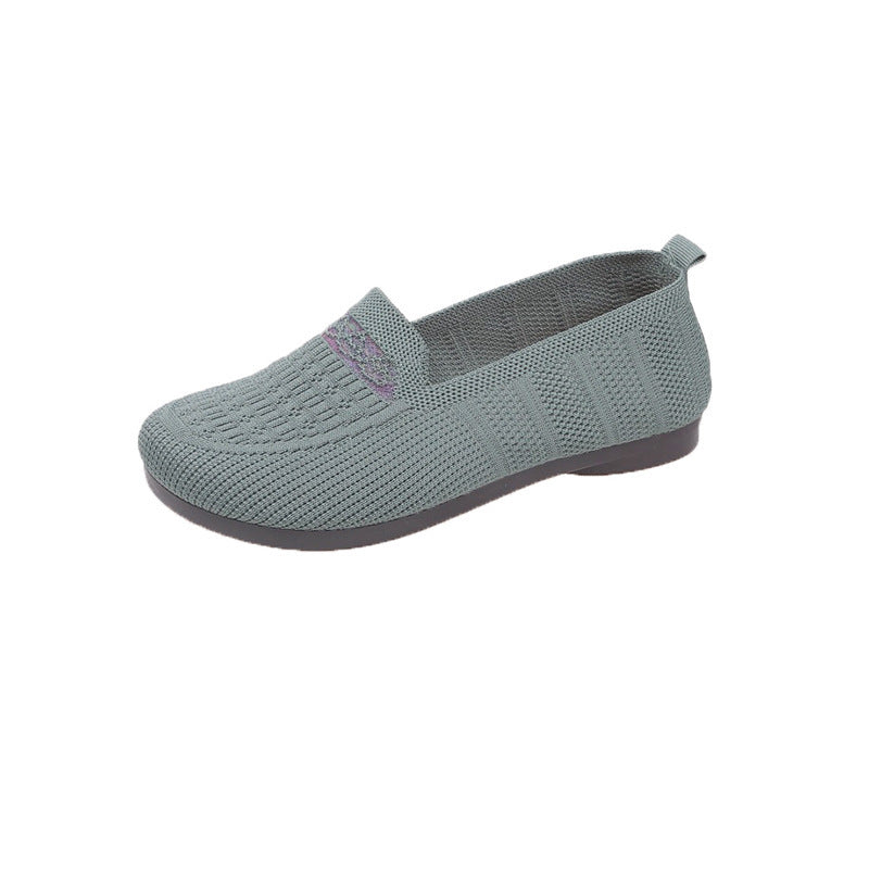 Damen Atmungsaktive Slip-On Schuhe mit flexiblem Design EB