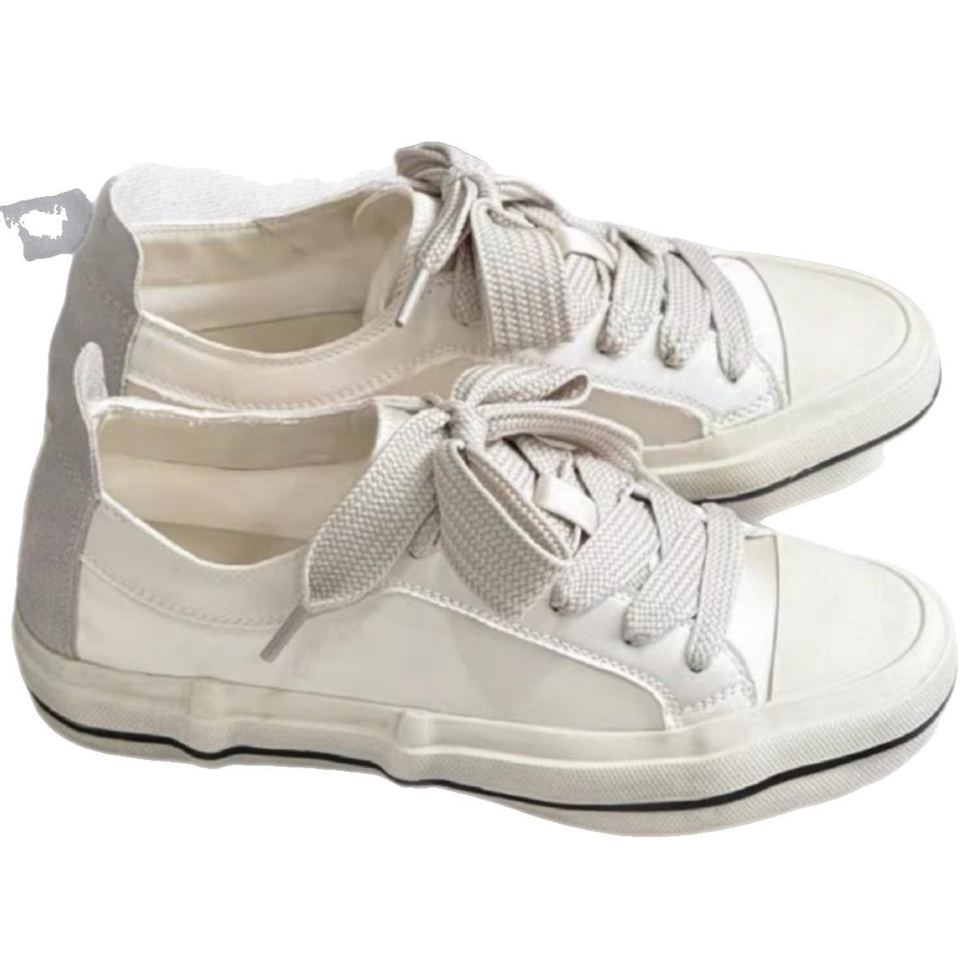 Damen lässige Sneaker mit atmungsaktivem Obermaterial EB