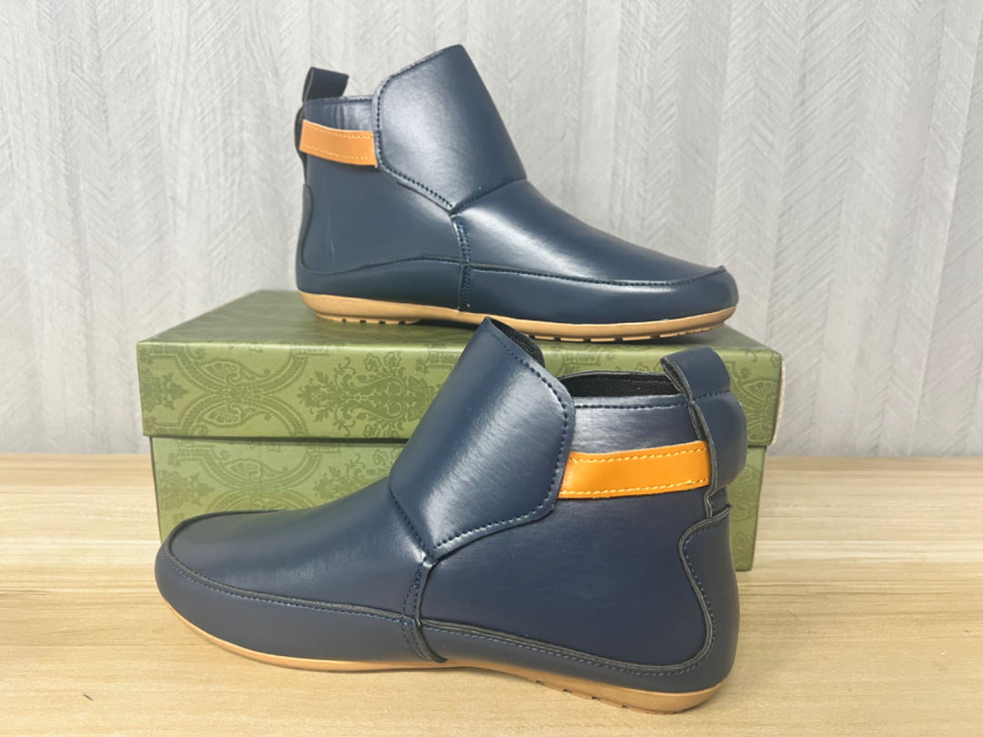 Damen elegante Stiefeletten aus hochwertigem mit modischem Riemen EB