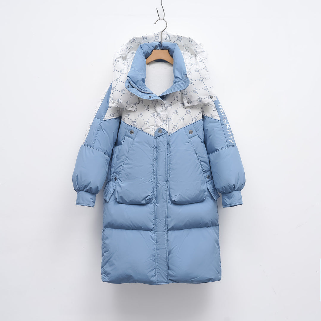 Damen Winterparka mit Kapuze EB