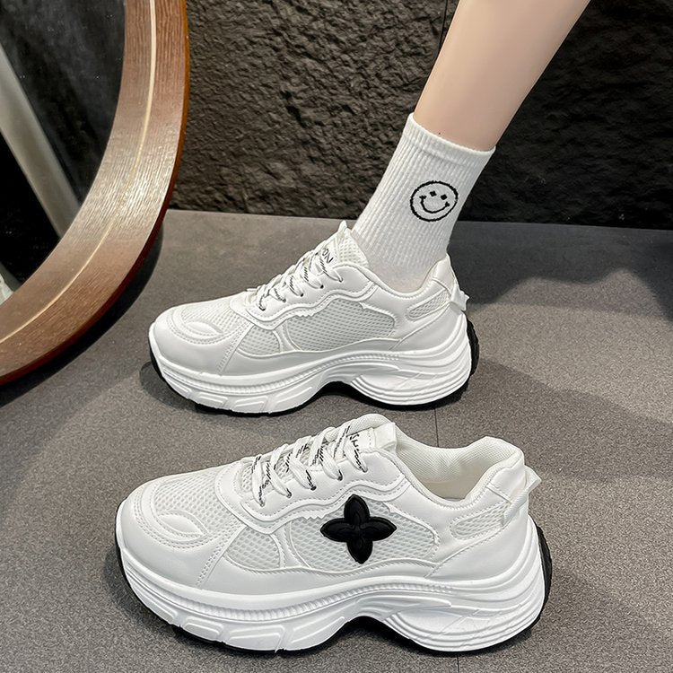 Damen sportive Sneakers mit einzigartigem Komfort und verspielten Akzenten EB