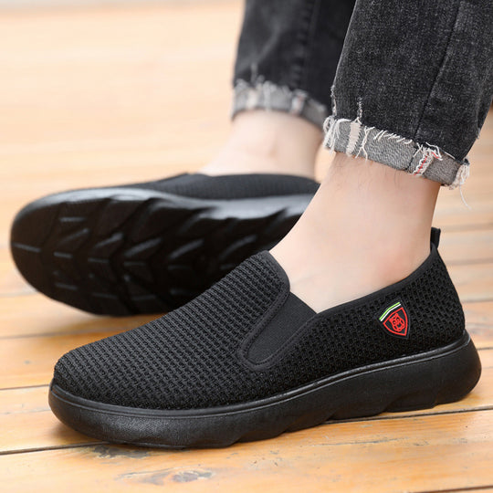Damen Bequeme Atmungsaktive Slip-On Sneakers EB