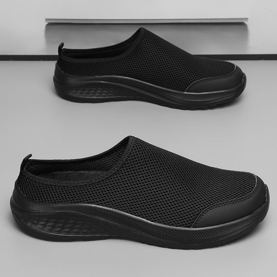 Damen Atmungsaktive Slip-On Freizeitschuhe mit rutschfester Sohle EB