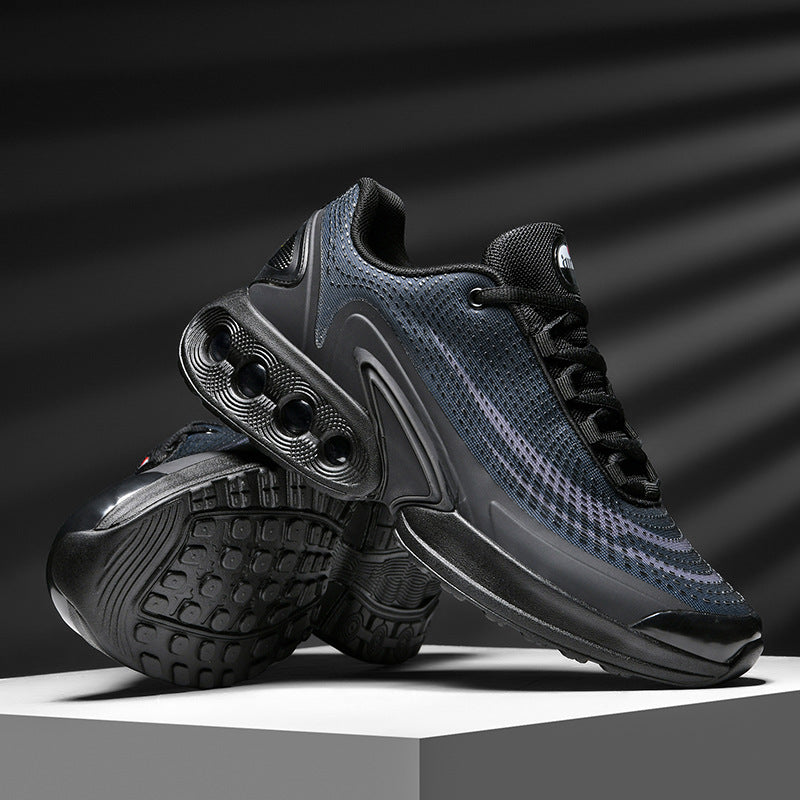 Herren retro-futuristische Dämpfungs-Sneaker mit kugelförmiger Luftkammer und atmungsaktivem Mesh-Obermaterial EB