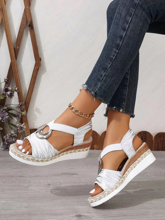 Damen Plateau Sandalen EB