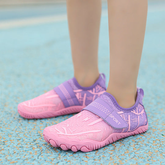 Damen Sportliche Schwimmschuhe mit nachhaltigem Material und elastischem Klettverschluss EB