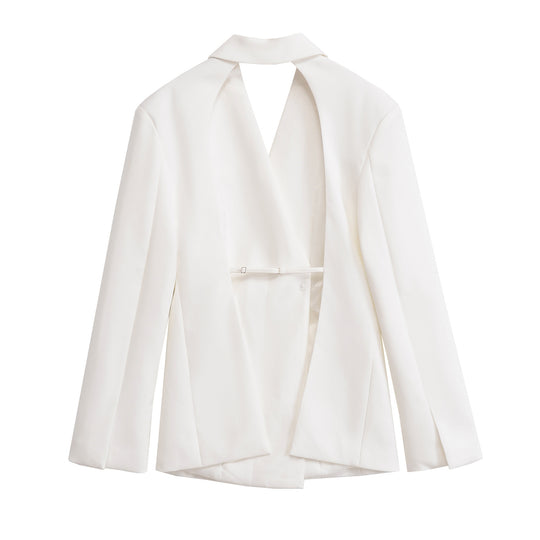 Damen Eleganter Blazer mit modernem Schnitt und praktischen Taschen EB