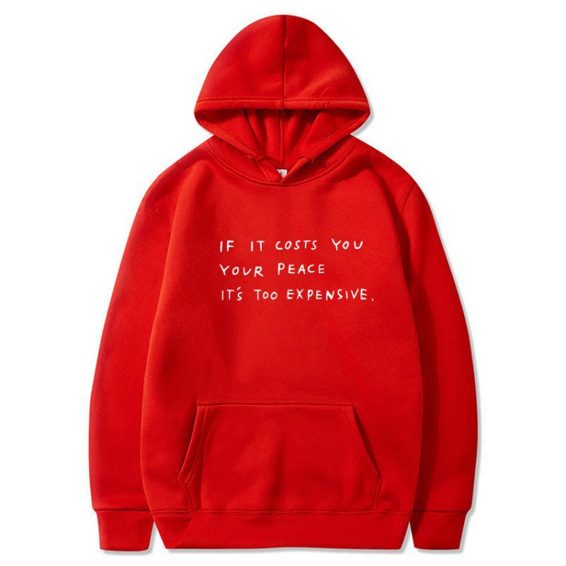 Damen Kapuzensweater mit inspirierendem Spruch und bequemer Passform EB