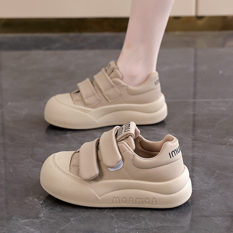 Damen Sneakers mit praktischem Klettverschluss und bequemer dämpfender Sohle EB