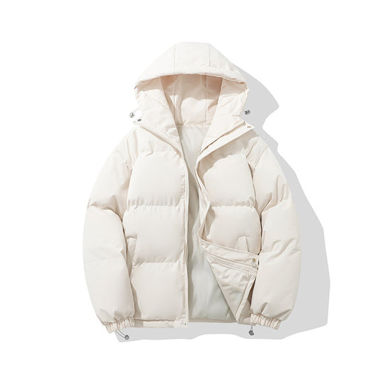 Herren hochisolierte Stepp-Kapuzenjacke mit synthetischer Thermofüllung, winddichter Außenhülle und verstellbarem Kordelzugsaum EB