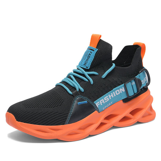 Damen Sportliche High-Performance Sneakers mit atmungsaktivem Obermaterial und rutschfester Sohle EB